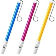 3pcs Kids Flute Slide Whistle Metal Noise Makers Party Favor